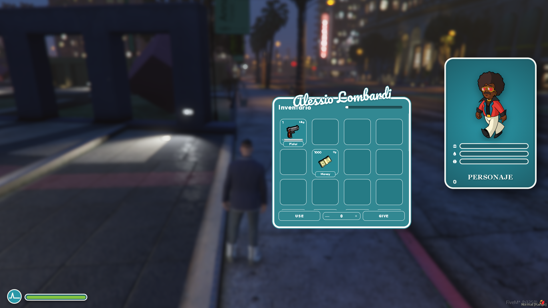 INVENTARIO + HUD | PEAKVILLE