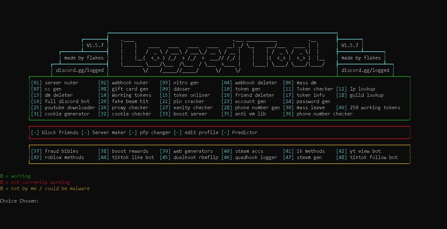 LOGGED TOOL | BEST TOOL FOR DISCORD AND OTHER SERVICES